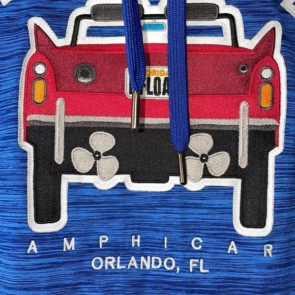 THE BOATHOUSE Hoodie Blue Sweatshirt Size Small - Picture 14 of 16